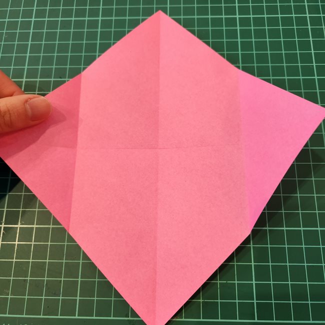 ポケモンZリング(ゼットリング)の折り紙の折り方作り方①リング前半(7)