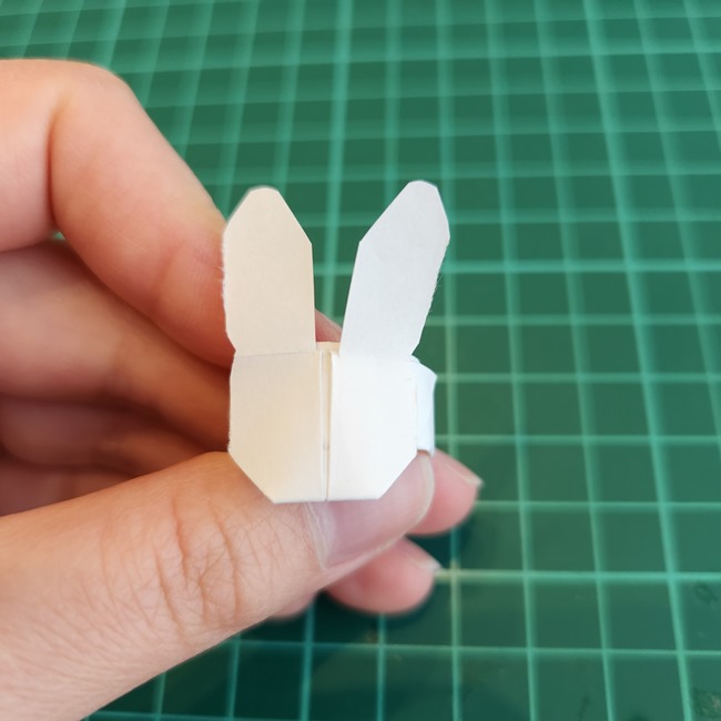 折り紙 ミッフィーの指輪の折り方作り方(26)