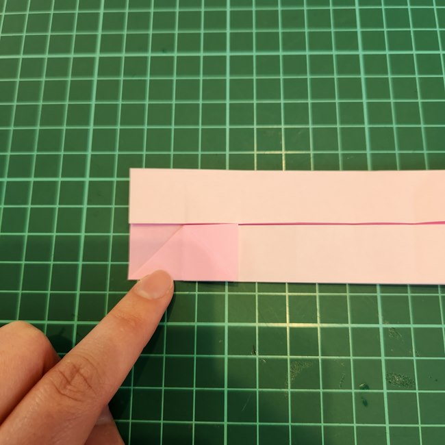 コッシーの折り紙の折り方作り方①折り筋(15)