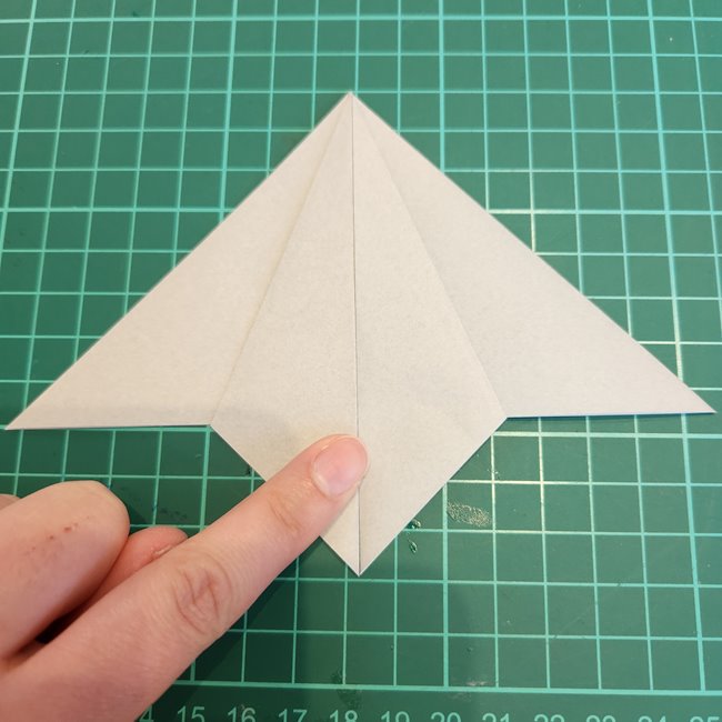 ポケモンの折り紙 レシラムの折り方作り方(11)