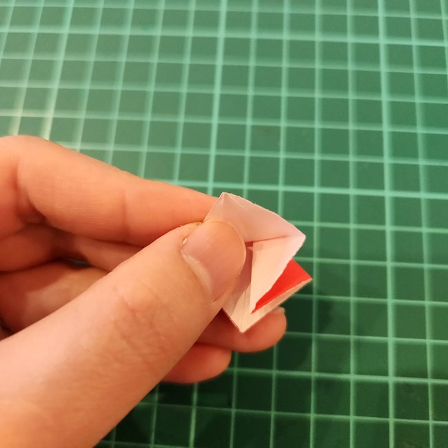 ポケモンZリング(ゼットリング)の折り紙の折り方作り方③クリスタル(10)