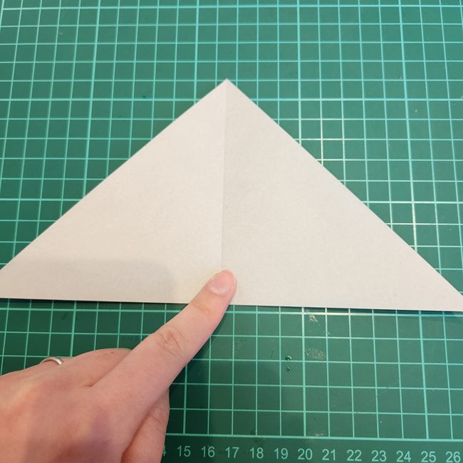ポケモンの折り紙 レシラムの折り方作り方(4)