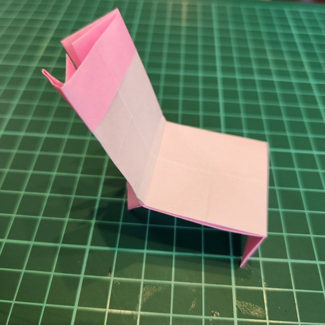 コッシーの折り紙の折り方作り方②椅子の形(25)