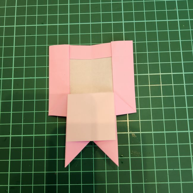 コッシーの折り紙の折り方作り方②椅子の形(16)