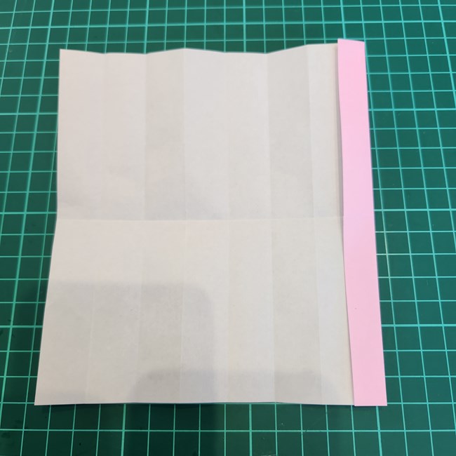 コッシーの折り紙の折り方作り方①折り筋(7)