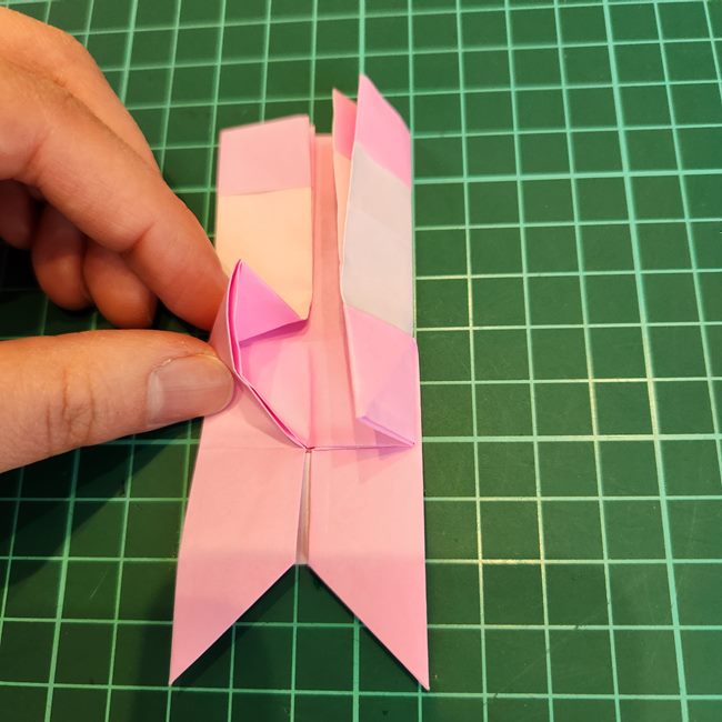コッシーの折り紙の折り方作り方②椅子の形(21)