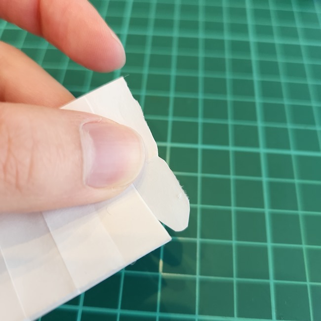 折り紙 ミッフィーの指輪の折り方作り方(13)