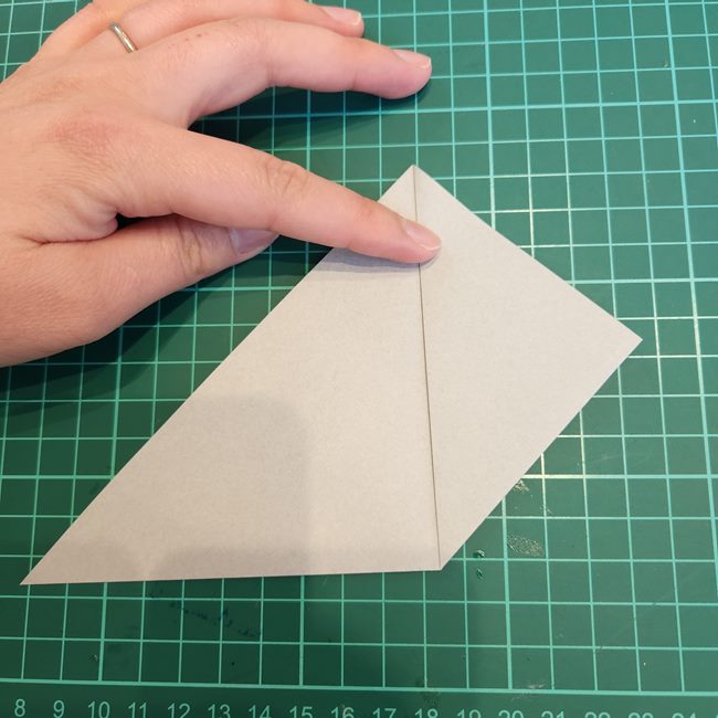 ポケモンの折り紙 レシラムの折り方作り方(5)