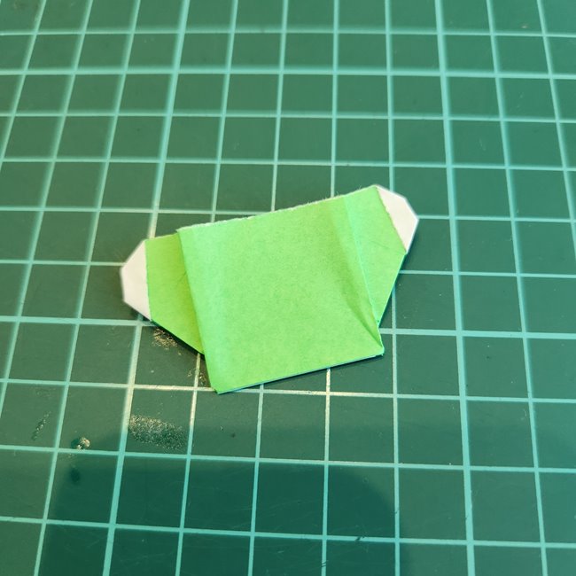 折り紙でミッフィーの指人形｜作り方折り方②体(25)