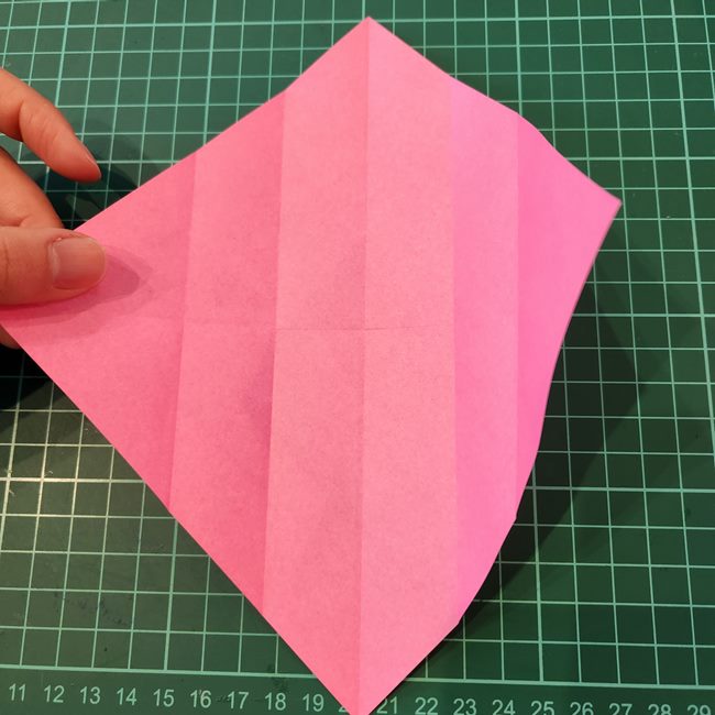 ポケモンZリング(ゼットリング)の折り紙の折り方作り方①リング前半(9)