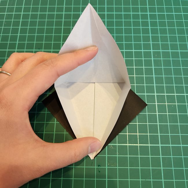 ゼクロムの折り紙の折り方作り方(14)
