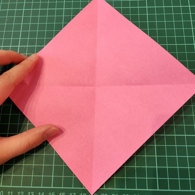 ポケモンZリング(ゼットリング)の折り紙の折り方作り方①リング前半(5)