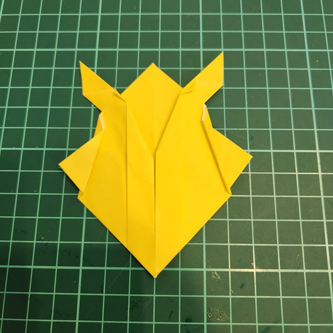 ポケモン折り紙 サンダースの簡単な折り方作り方(12)