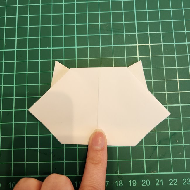 ちいかわハチワレの折り紙の折り方作り方(13)