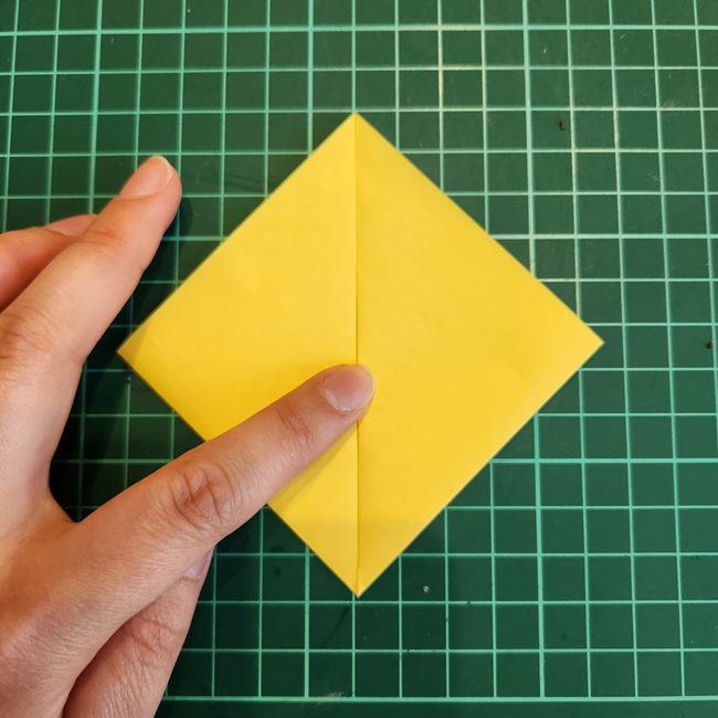 ちいかわのラッコの顔の折り紙♪折り方作り方(5)