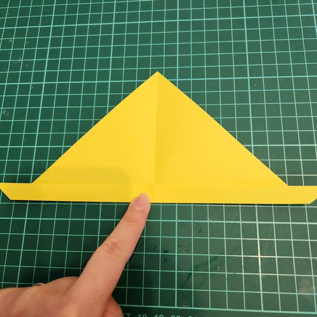ポケモン折り紙 サンダースの簡単な折り方作り方(5)