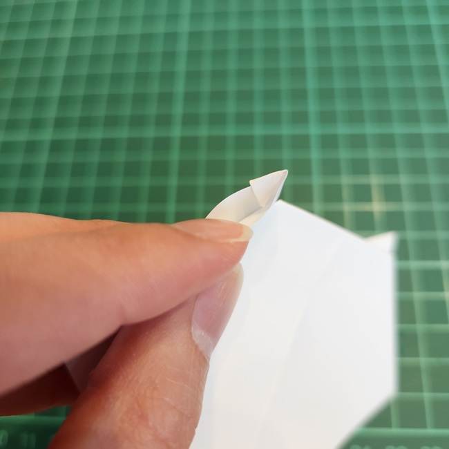 ちいかわハチワレの折り紙の折り方作り方(12)