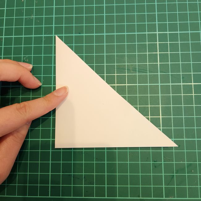 ちいかわの顔の折り紙｜簡単な折り方作り方(3)