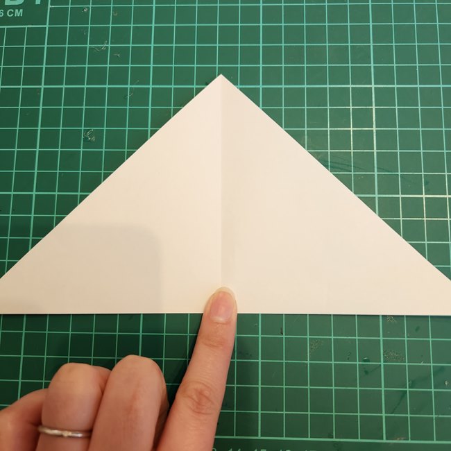 ちいかわの顔の折り紙｜簡単な折り方作り方(4)