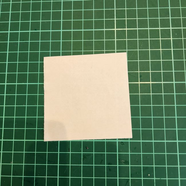 ちいかわ モモンガの折り紙の折り方作り方①顔(1)