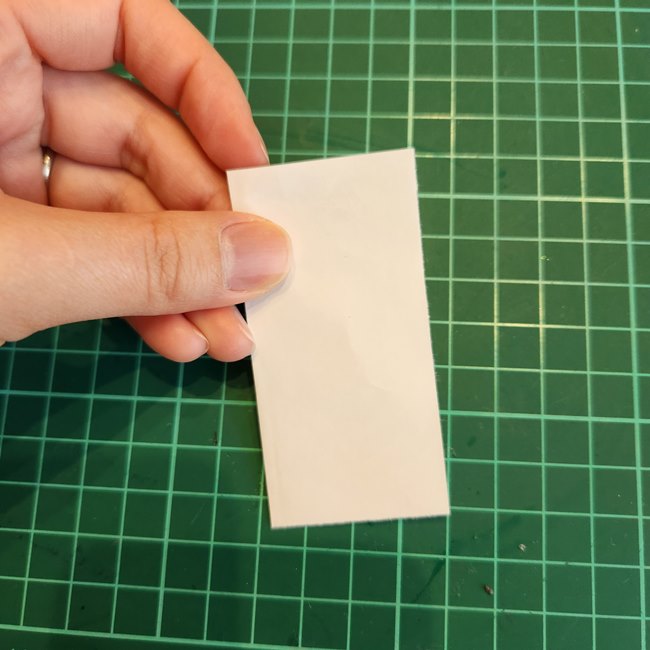 ちいかわ モモンガの折り紙の折り方作り方②耳(2)