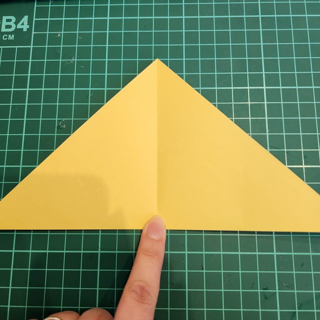 ちいかわ うさぎの折り紙の簡単な折り方作り方(4)