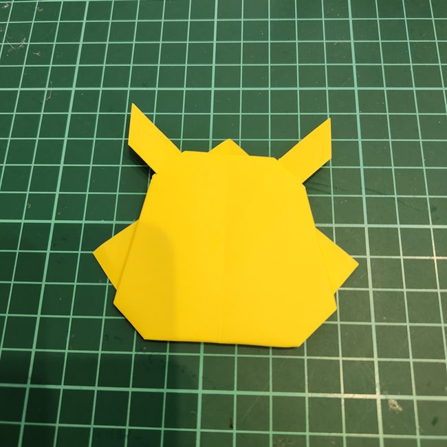 ポケモン折り紙 サンダースの簡単な折り方作り方(15)