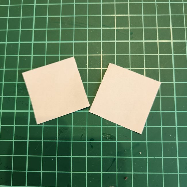 ちいかわ モモンガの折り紙の折り方作り方②耳(5)