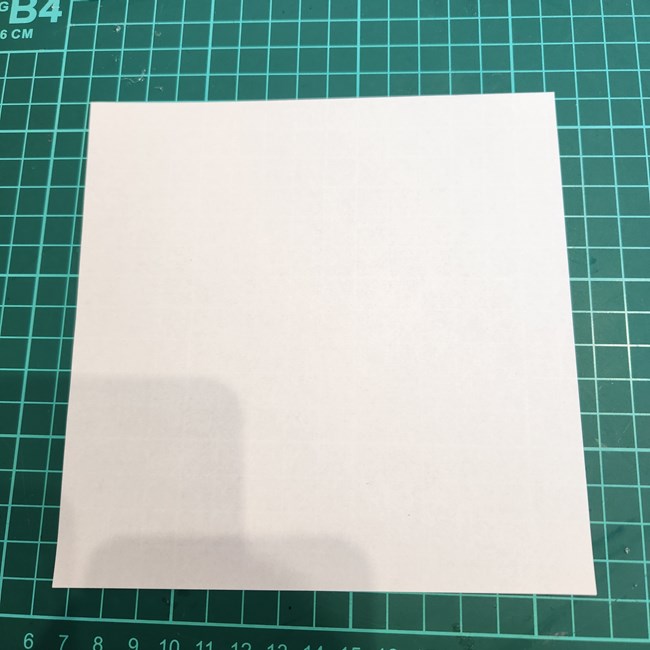 折り紙のちいかわのアイスの簡単な作り方折り方②貼り合わせ(1)