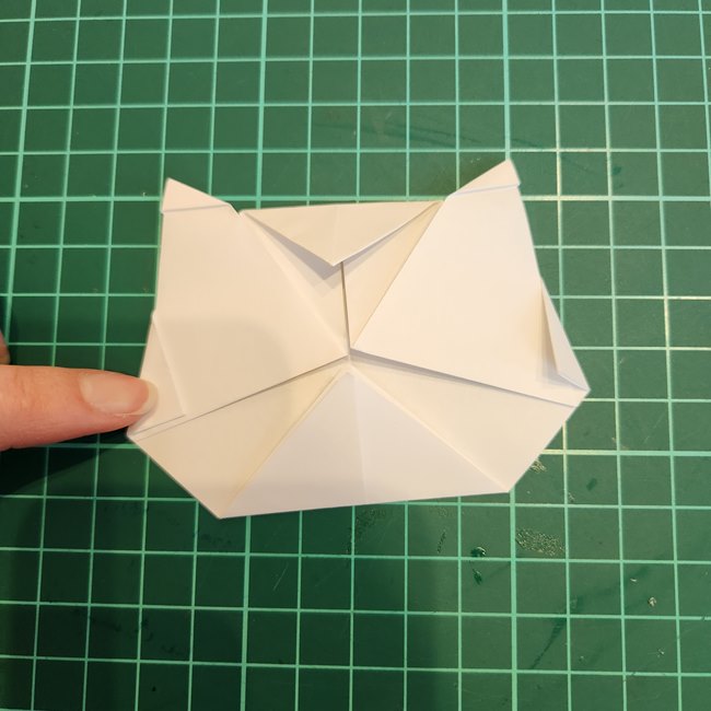 ちいかわハチワレの折り紙の折り方作り方(14)