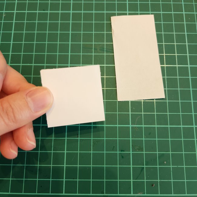 ちいかわ モモンガの折り紙の折り方作り方②耳(4)