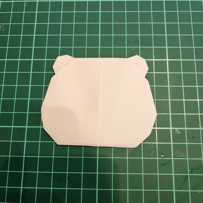 ちいかわの顔の折り紙｜簡単な折り方作り方(14)