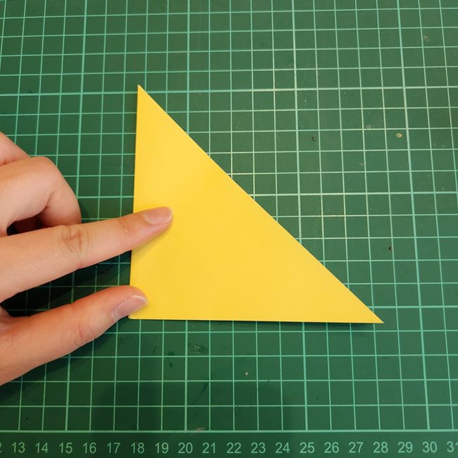 ちいかわのラッコの顔の折り紙♪折り方作り方(3)