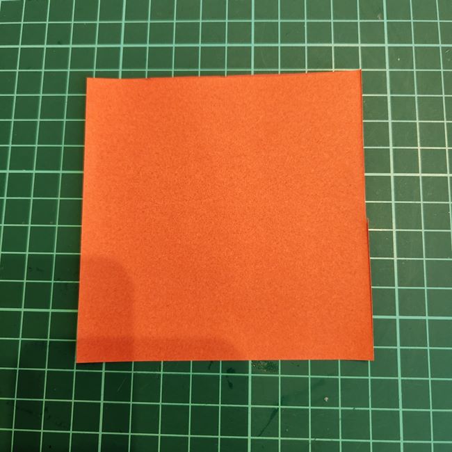 折り紙のちいかわのアイスの簡単な作り方折り方①コーン(1)
