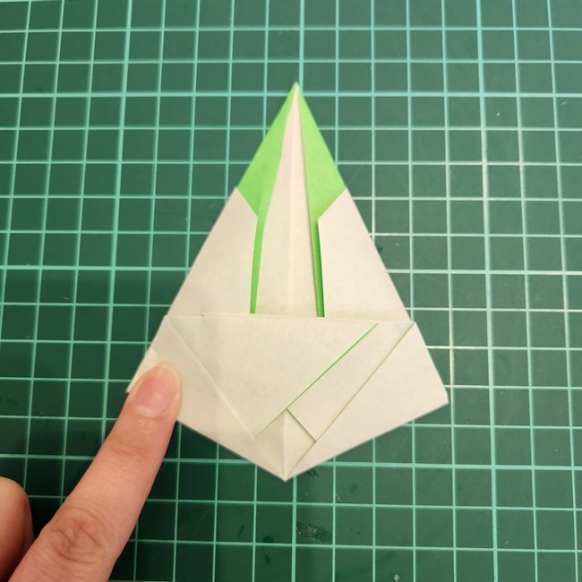 セレビィの折り紙の簡単な作り方折り方(9)