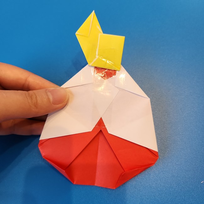 ポケモン折り紙 ホゲータの折り方作り方③組み合わせ(3)
