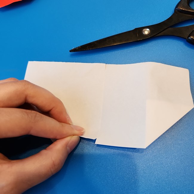 ポケモン折り紙 ホゲータの折り方作り方①顔(17)