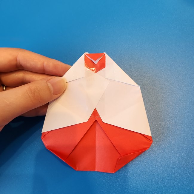ポケモン折り紙 ホゲータの折り方作り方①顔(22)