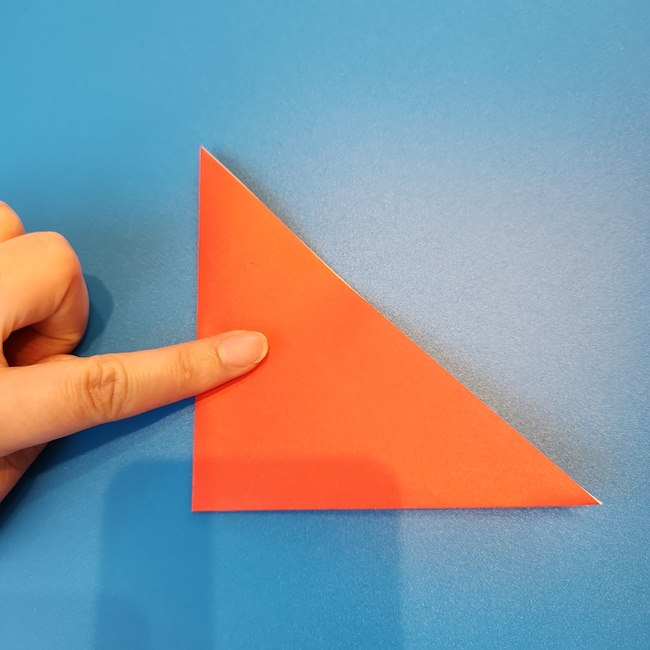 ポケモン折り紙 ホゲータの折り方作り方①顔(3)