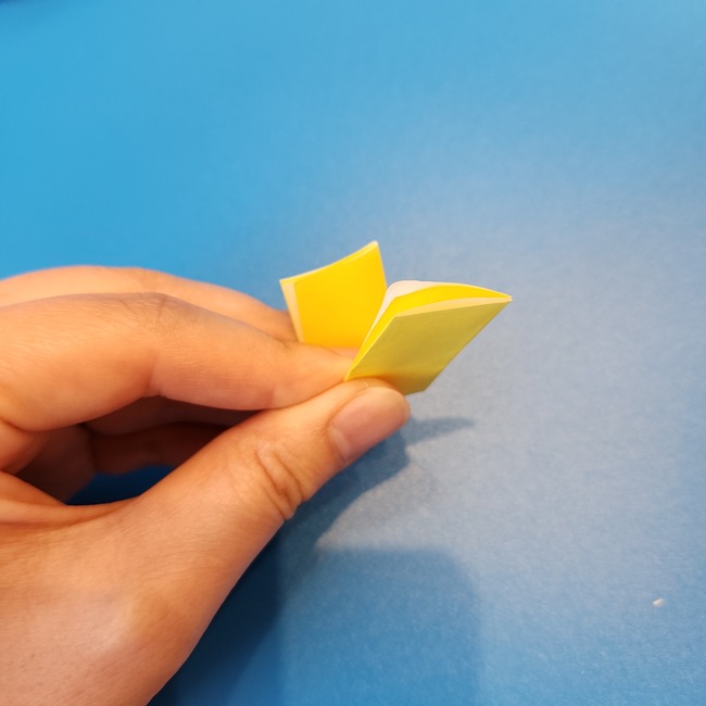 ポケモン折り紙 ホゲータの折り方作り方②炎(4)
