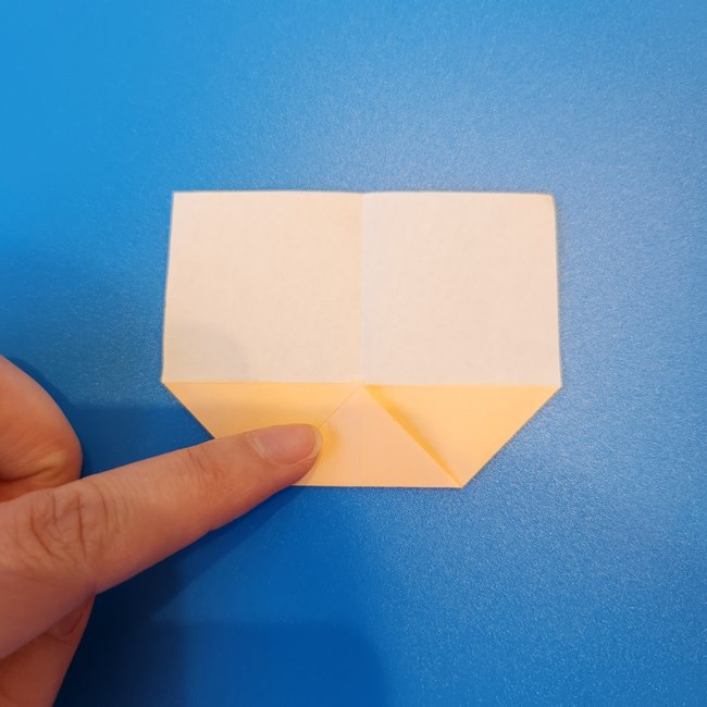 ロイの折り紙の簡単な折り方作り方①顔(5)