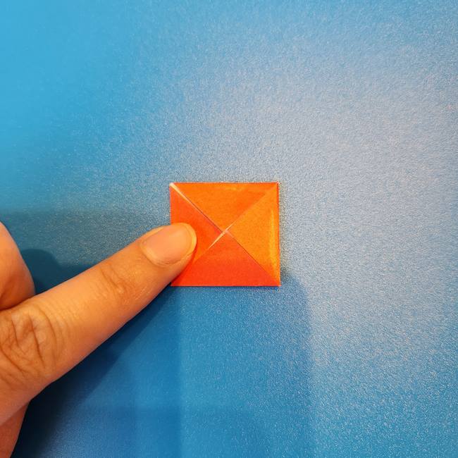 ロイの折り紙の簡単な折り方作り方③髪(4)