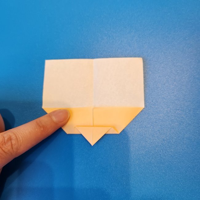ロイの折り紙の簡単な折り方作り方①顔(6)