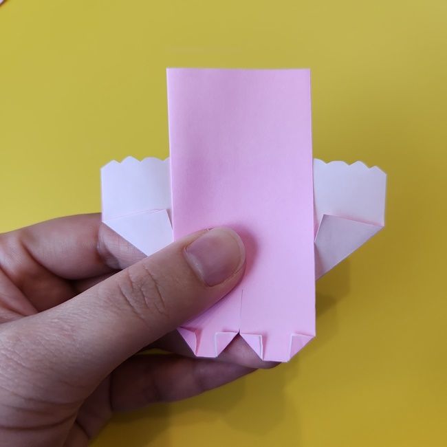 おぱんちゅうさぎの折り紙の簡単な作り方折り方③ぱんつ(8)