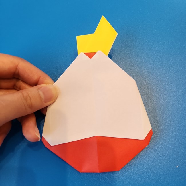ポケモン折り紙 ホゲータの折り方作り方③組み合わせ(2)