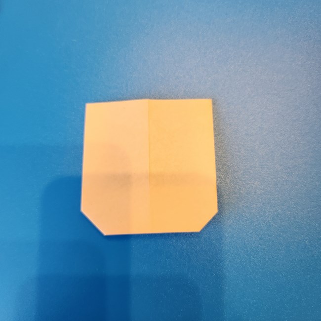リコの折り紙 作り方折り方①顔(8)