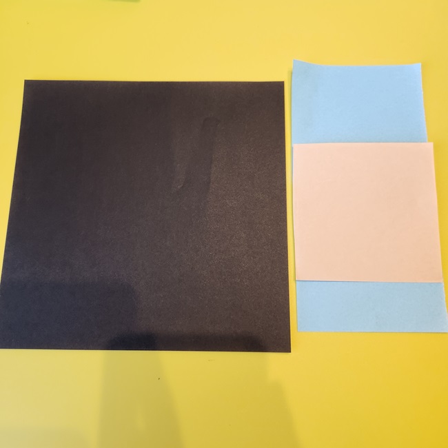リコの折り紙 準備するもの1