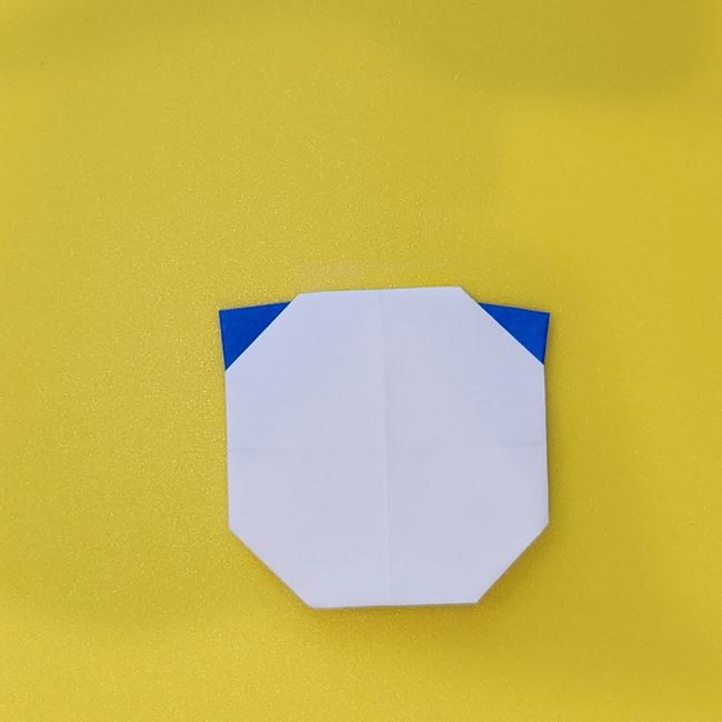 ミジュマルの折り紙の折り方は簡単♪②貼り合わせ(6)