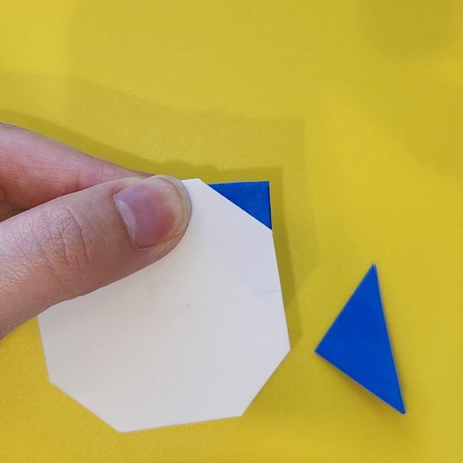 ミジュマルの折り紙の折り方は簡単♪②貼り合わせ(4)