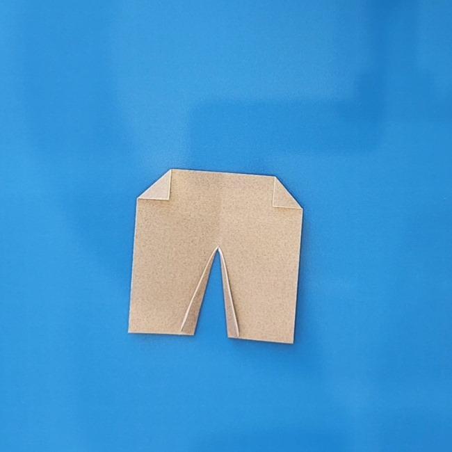 ポケモン折り紙 イワンコ折り方作り方③体(6)